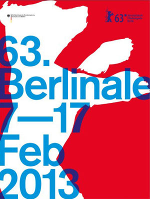 La 63e Berlinale se déroulera du 7 au 17 février 2013